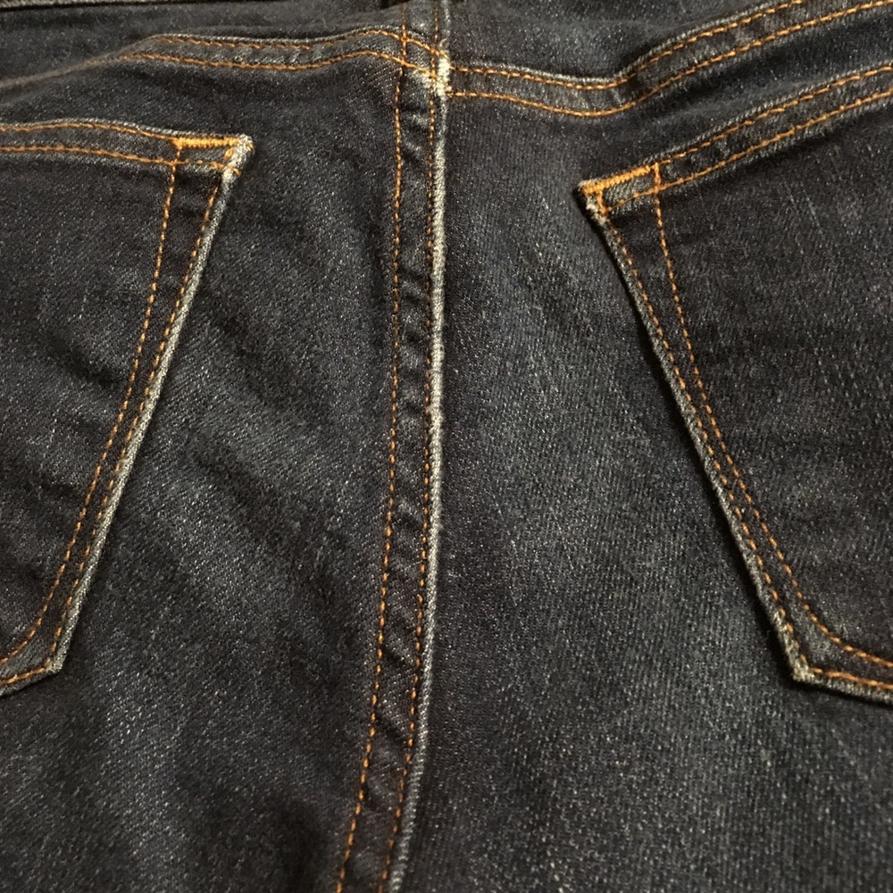 Gap Real Straight Jeans 28S Men’s Dark Wash Denim - Picture 8 of 8